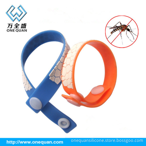 Adjustable lengt for adult and kids mosquito repellent bracelet
